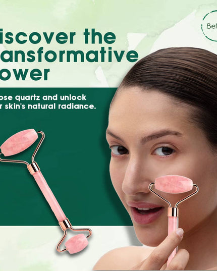 Rose Quartz Face Roller