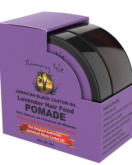 Sunny Isle Lavender Jamaican Black Castor Oil Hair Food Pomade