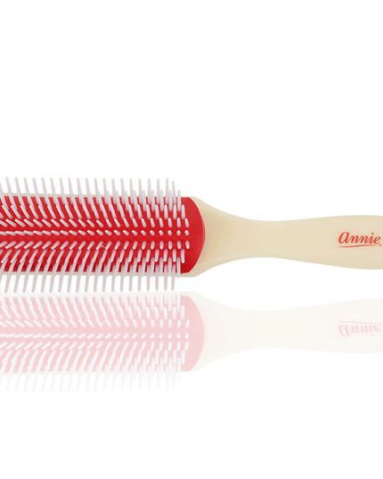 Annie Ergo Rubber Cushion Detangling Brush 9 Row