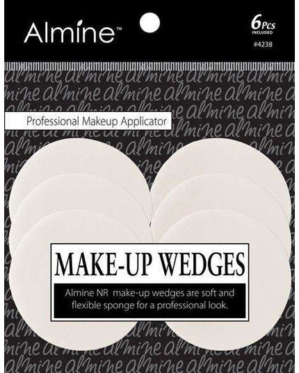 Almine Makeup Wedges 6Ct Round Shape