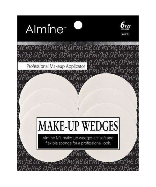 Almine Makeup Wedges 6Ct Round Shape