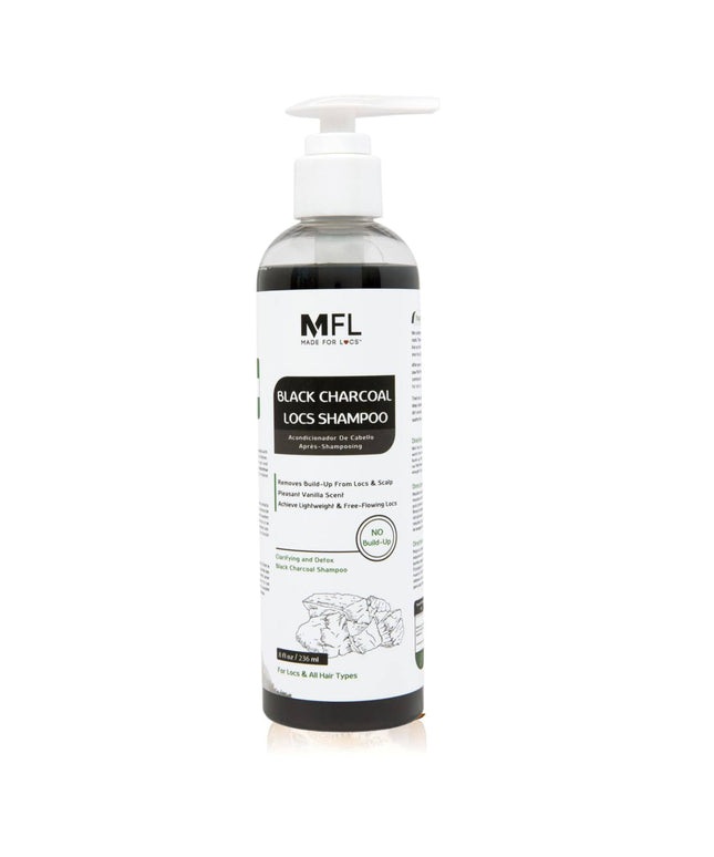 Locs Black Charcoal Shampoo| 8 oz