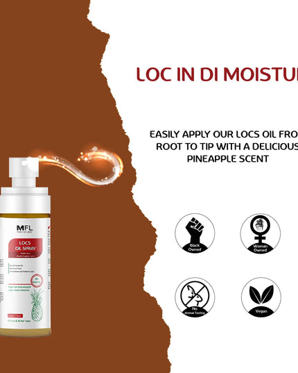 MFL Locs Vegan Oil Spray 4 oz