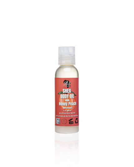 Shea Body Oil – Honey Peach - 2oz