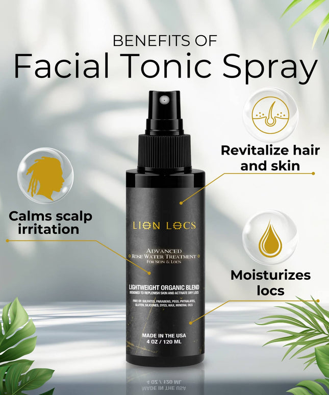 Lion Locs Advanced Rosewater - VEGAN