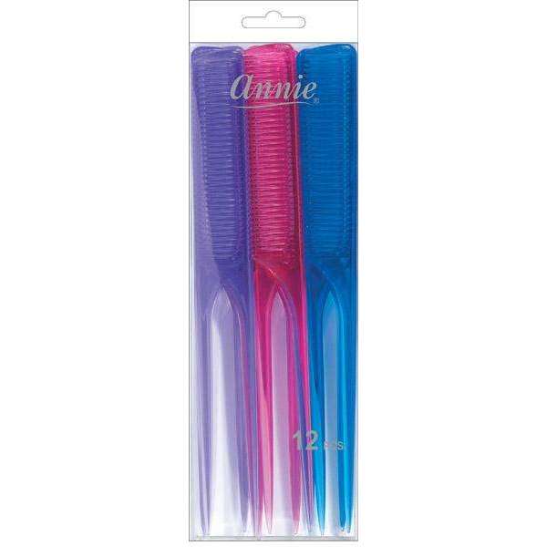 Annie Rat Tail Section Comb Assort Color