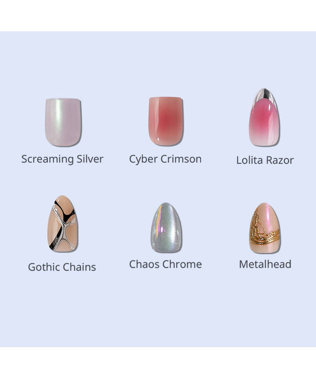 32pcs Short Almond Press On Nails