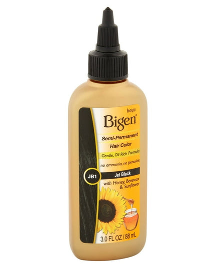 Bigen Semi Permanent Hair Color JB1 Jet Black 3 Oz