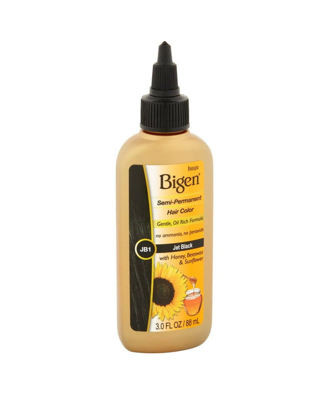 Bigen Semi Permanent Hair Color JB1 Jet Black 3 Oz