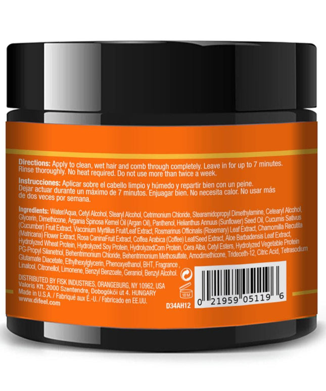 Difeel Argan Hydrating Hair Mask 12 oz