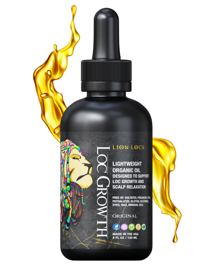 Lion Locs Loc Growth & Scalp Relaxation Oil - VEGAN