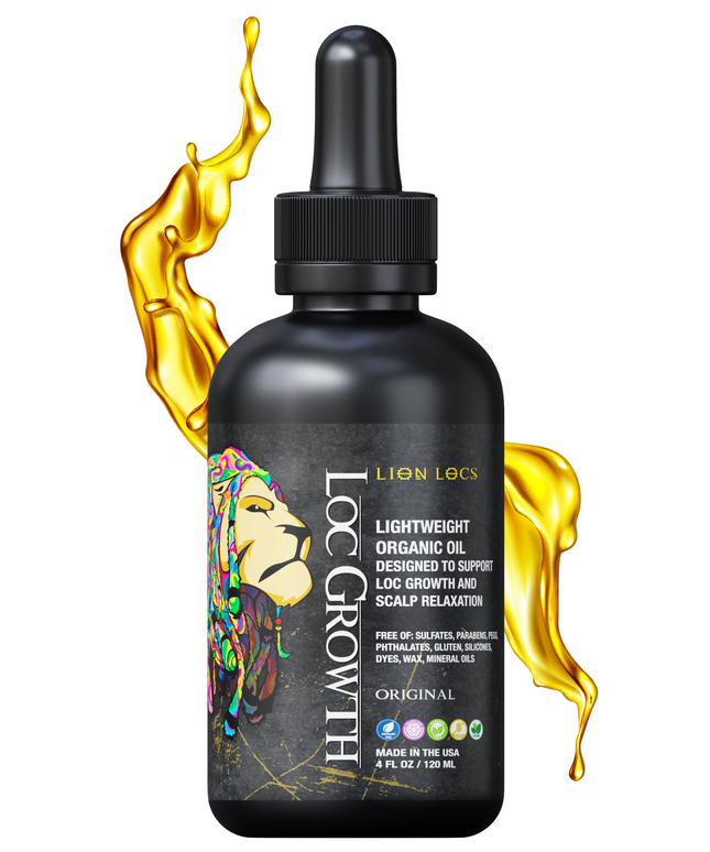Lion Locs Loc Growth & Scalp Relaxation Oil - VEGAN
