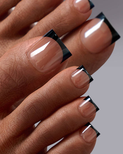 BTArtbox Press on Toenails - White Short Squoval Toe Nails
