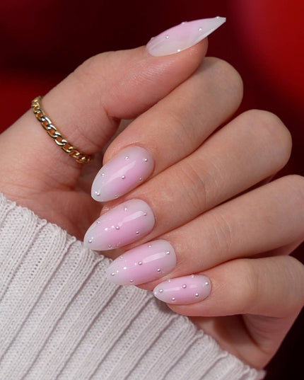 French Tip Press On Nails Bulk- Short Square Elegant Spring