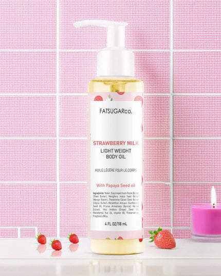 Body Oil Fragrance Oil for Glowing Skin - Various Scents 4oz