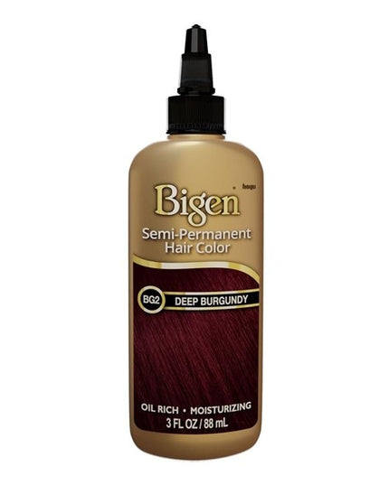 Bigen Semi Permanent Hair Color BG2 Deep Burgundy 3 Oz