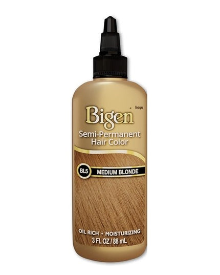 Bigen Semi Permanent Hair Color BL5, Medium Blonde