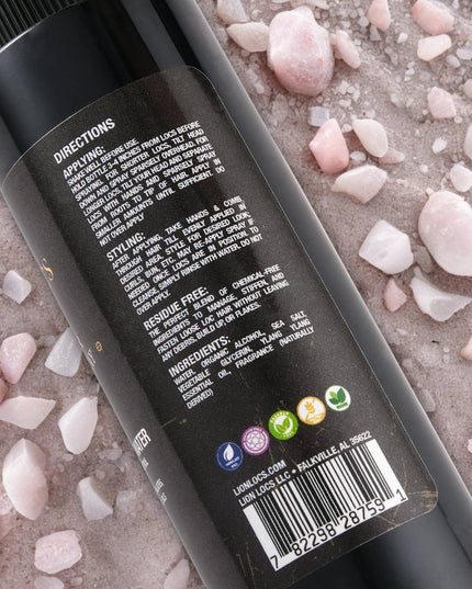 Lion Locs Salt Water Tightening Spray - VEGAN