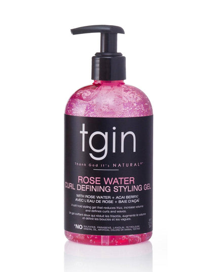 Tgin Rosewater Curl Defining Gel 13 oz