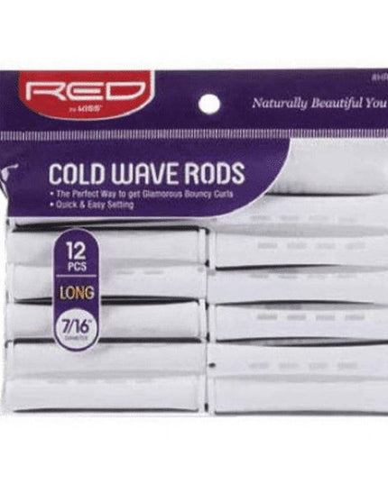Annie Long Cold Wave Rods 12Pc White