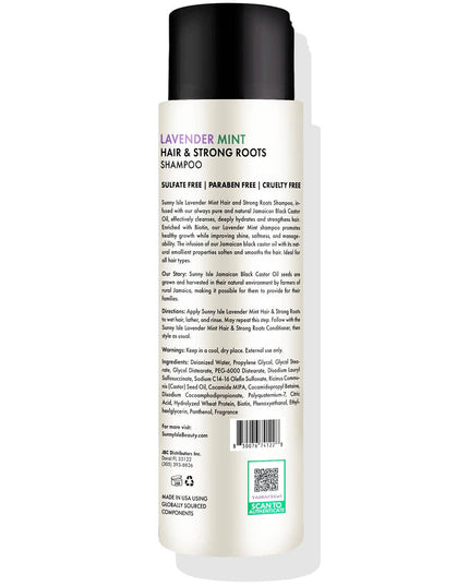 Sunny Isle Lavender Mint Shampoo 12oz