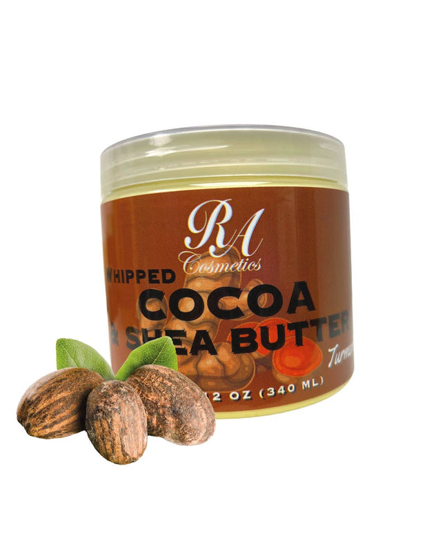 Whipped Cocoa & Shea Butter w/ Turmeric Oil, 12oz
