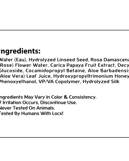 Locs Styling Flaxseed Mousse | 7 oz