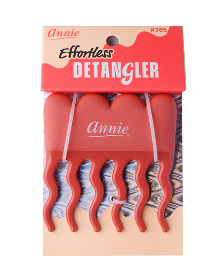 Annie Effortless Detangler Wavy Pik, 1 Count, Orange