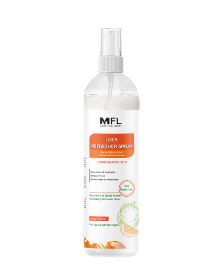Locs Rose-Water Refresher Spray | 8 oz