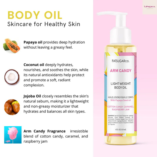 Fatsugar Co - Arm Candy Body Oil 4oz