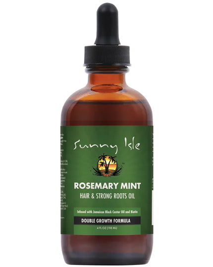 Sunny Isle Rosemary Mint Hair and Strong Roots Oil 4oz