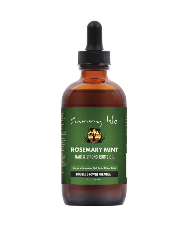 Sunny Isle Rosemary Mint Hair and Strong Roots Oil 4oz