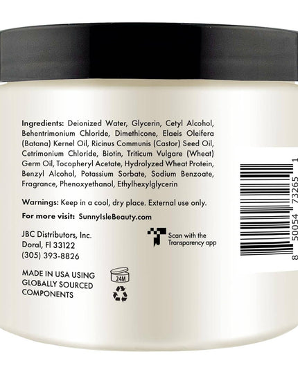 Sunny Isle Batana Anti-Thinning Intensive Repair Masque 16oz