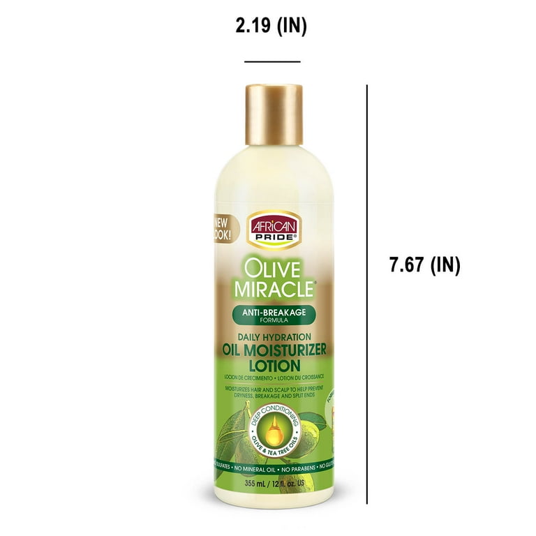 African Pride Olive Miracle Oil Moisturizer Lotion 12oz