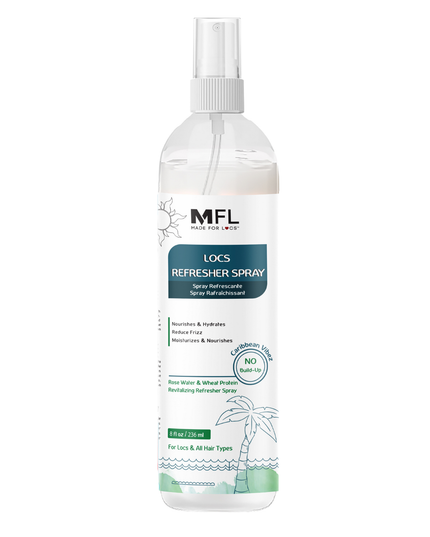 Locs Rose-Water Refresher Spray | 8 oz