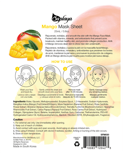 Mango Mask Sheet