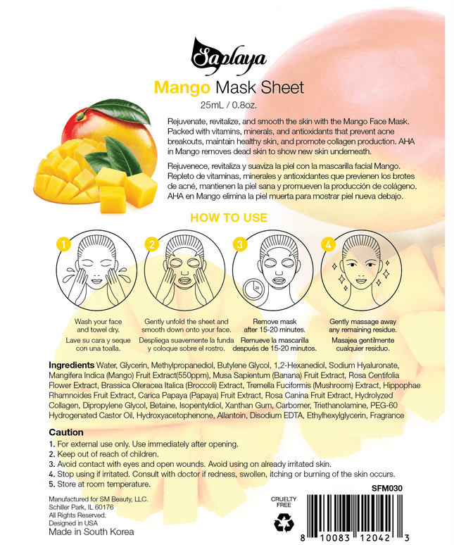 Mango Mask Sheet
