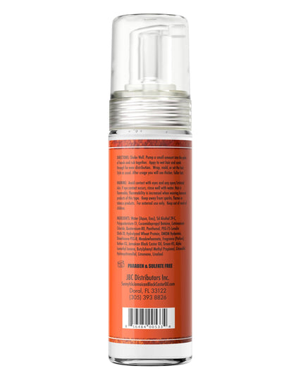 Sunny Isle Jamaican Black Castor Oil Mousse Wrap, Set, Twist - 7oz