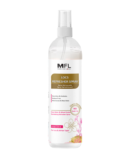 Locs Rose-Water Refresher Spray | 8 oz
