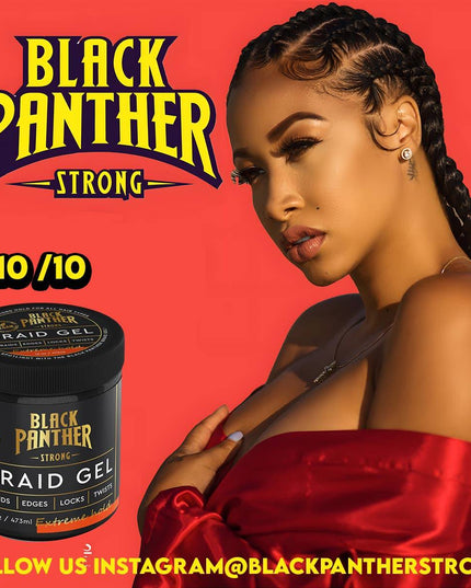 Black Panther Professional Braid Gel 16 oz