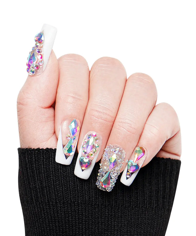 LOVFUL Aurora Light Handmade Reusable Press on Nails H36