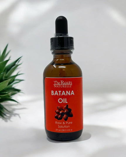 Batana Oil Drops Raw and Pure Hair Solution 2oz