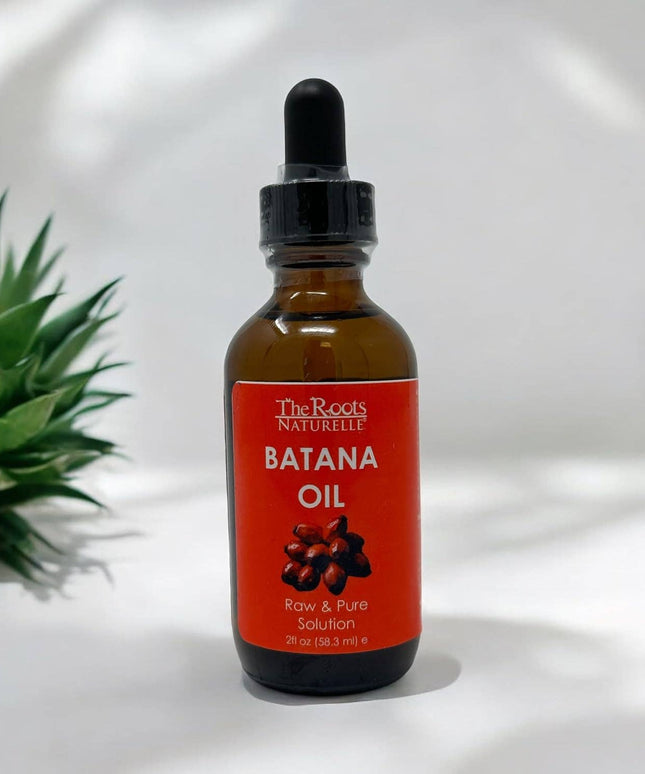 Batana Oil Drops Raw and Pure Hair Solution 2oz