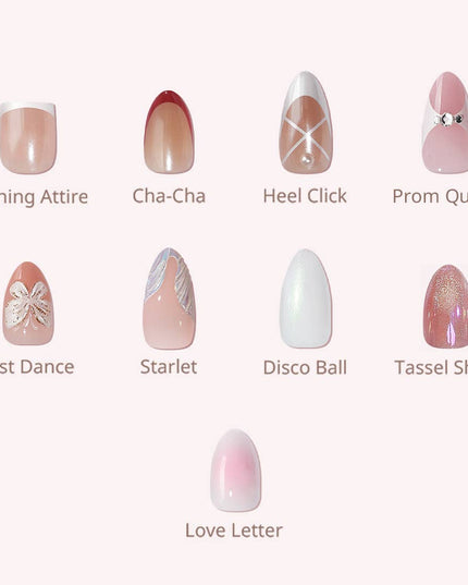 3D French Tip Press On Nails Bulk-BTARTBOX Spring