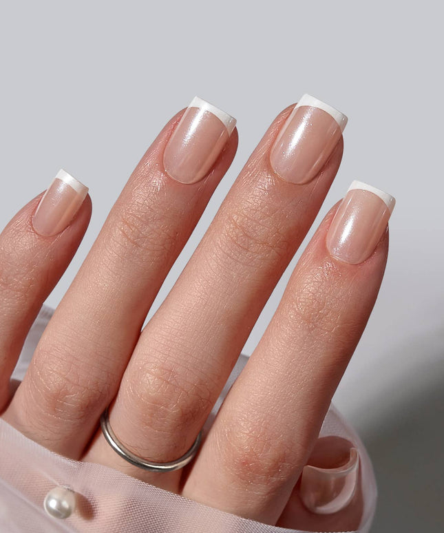 3D French Tip Press On Nails Bulk-BTARTBOX Spring