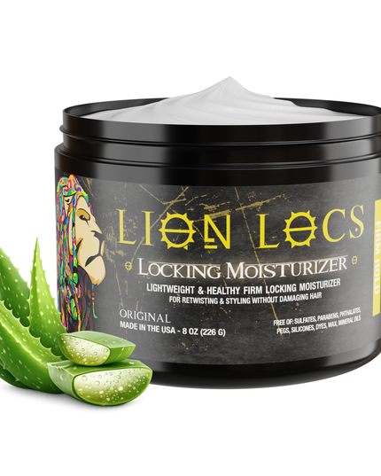 Lion Locs Firm Hold Locking Moisturizer Gel / Cream - VEGAN