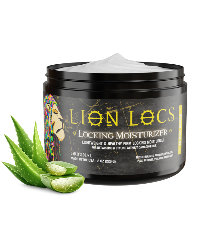 Lion Locs Firm Hold Locking Moisturizer Gel / Cream - VEGAN