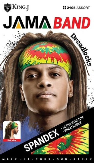 Spandex Dreadlocks Band / Assort