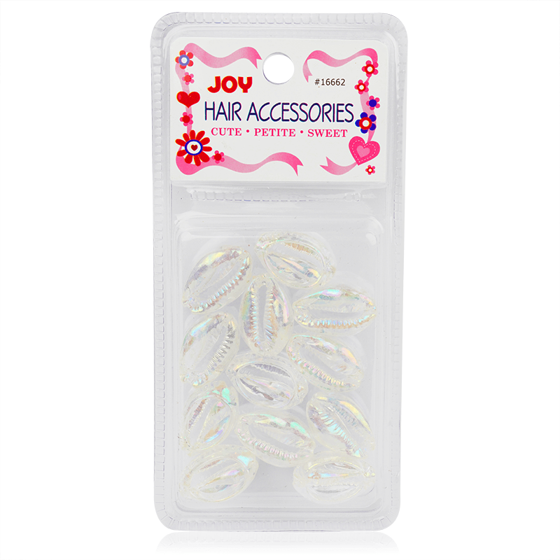 AB Shell Hair Beads