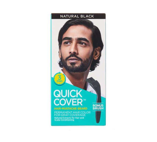 Kiss Quick Cover Hair/Mustache/Beard #QMC03 (PC) - Multiple Colors QMC03 NATURAL